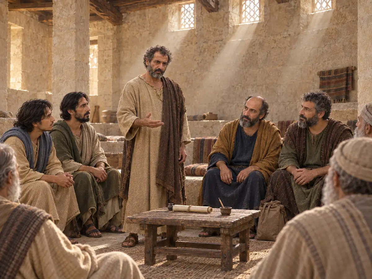 The Council of Jerusalem: an artistic recreation