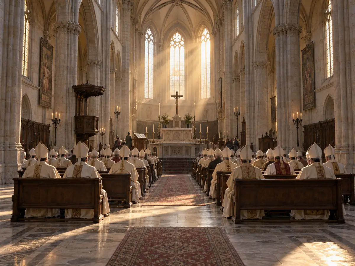 The Council of Trent: an artistic recreation