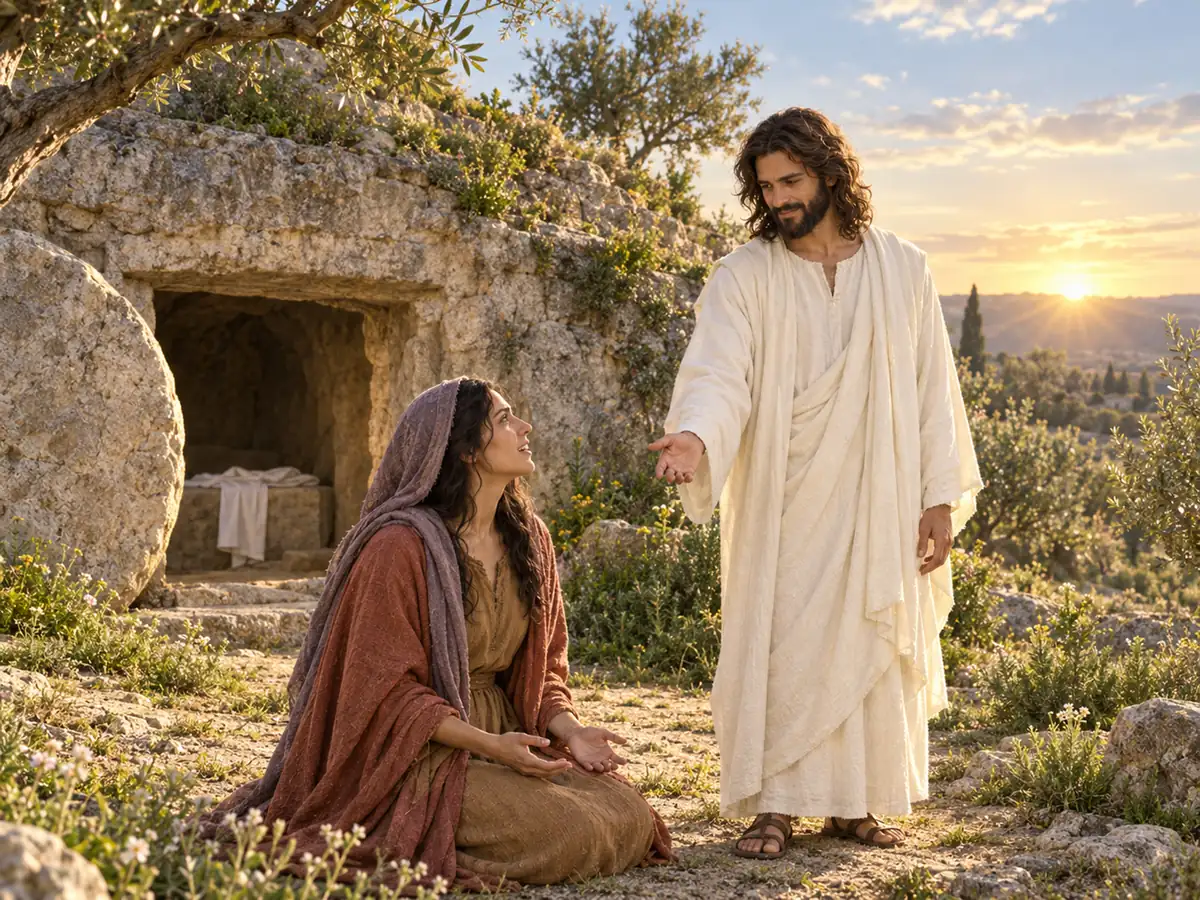 The Resurrection: an artistic recreation