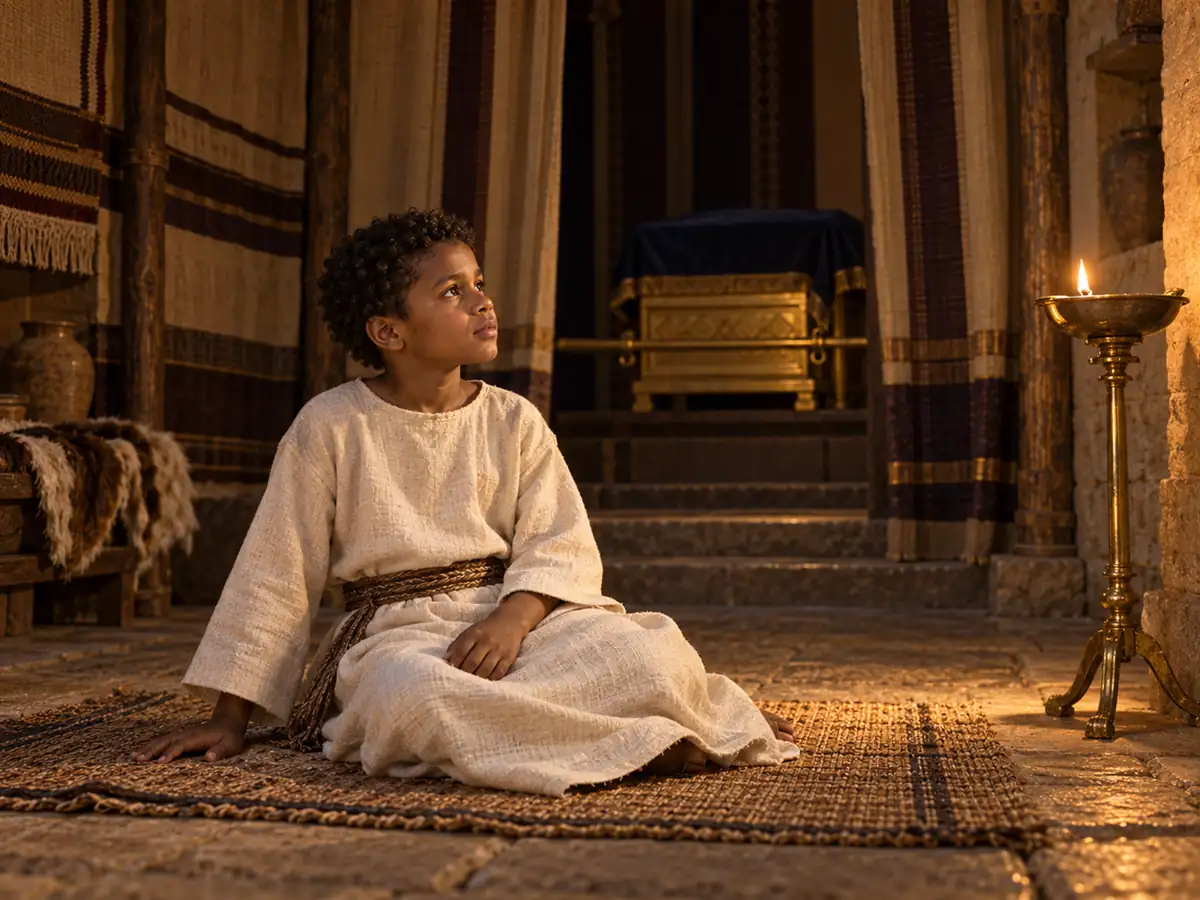 Speak, Lord, for your servant is listening: an artistic recreation