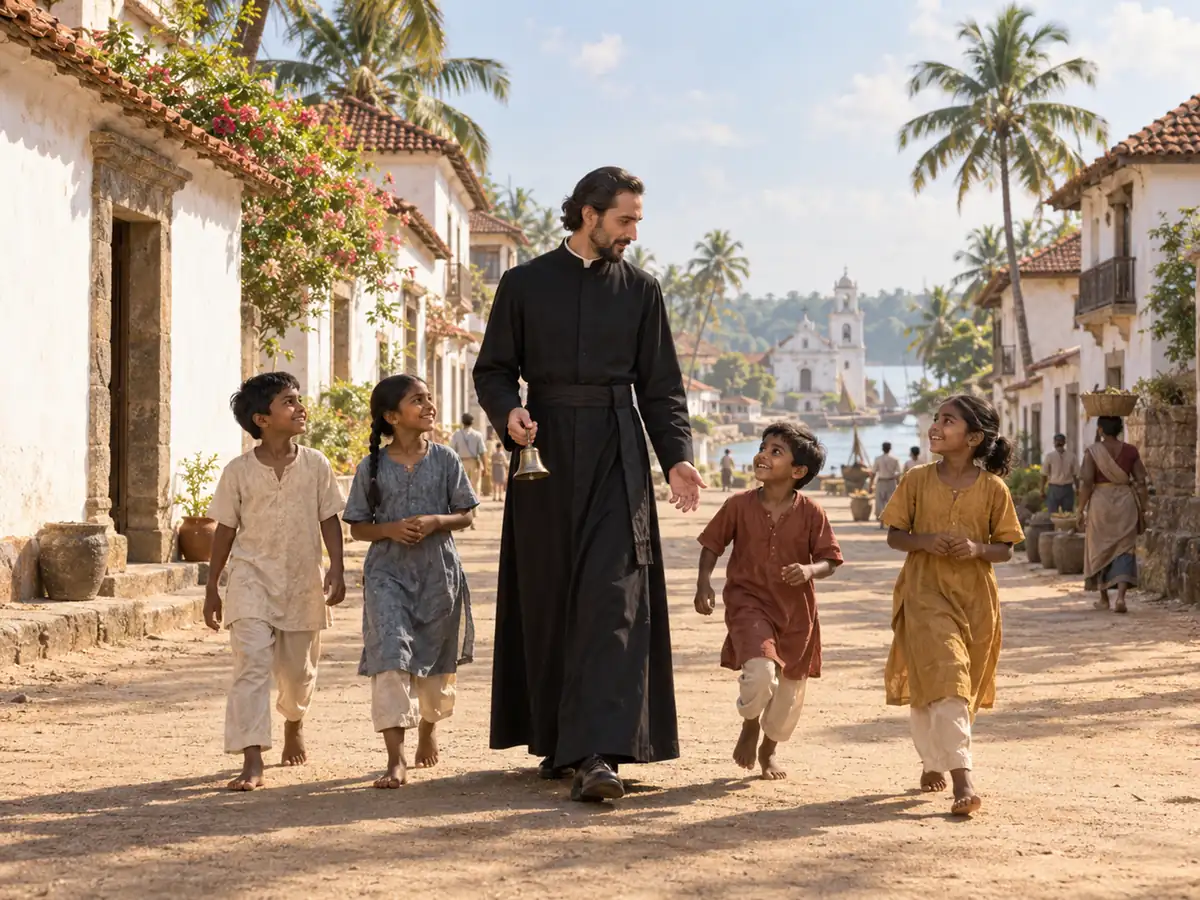 Saint Francis Xavier, missionary: an artistic recreation