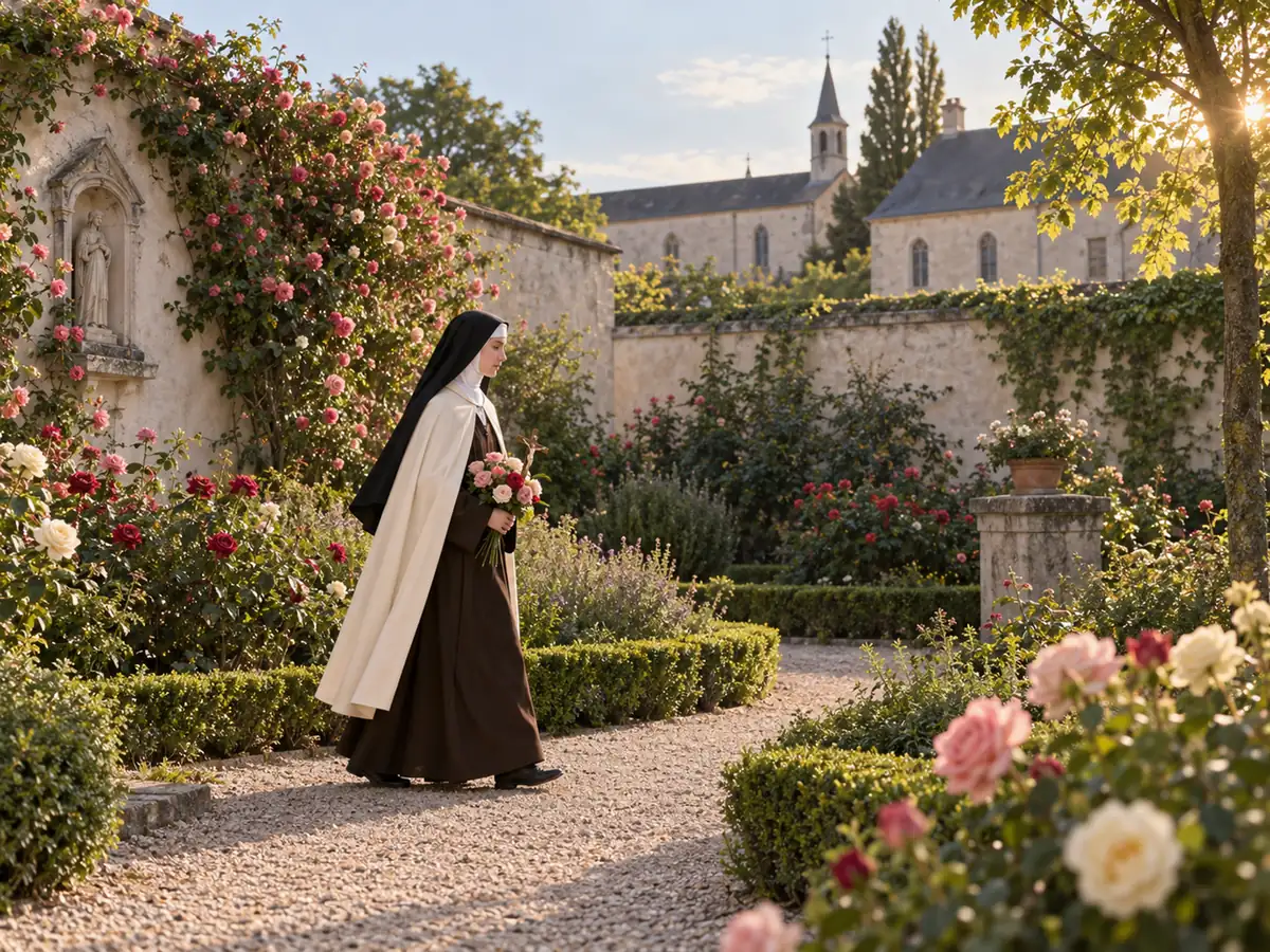 Saint Thérèse of the Child Jesus: the little way: an artistic recreation
