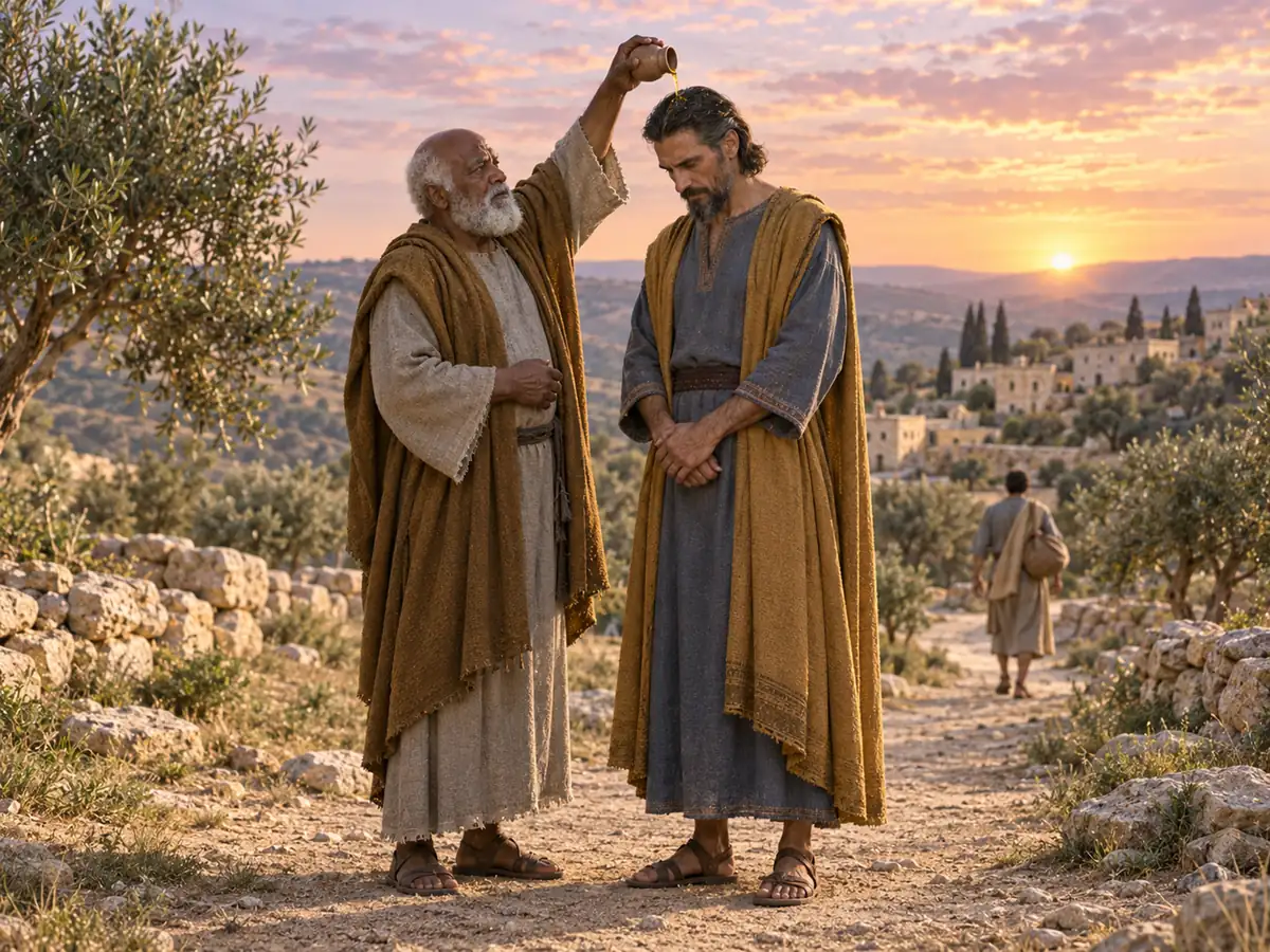 Saul, the first king: an artistic recreation