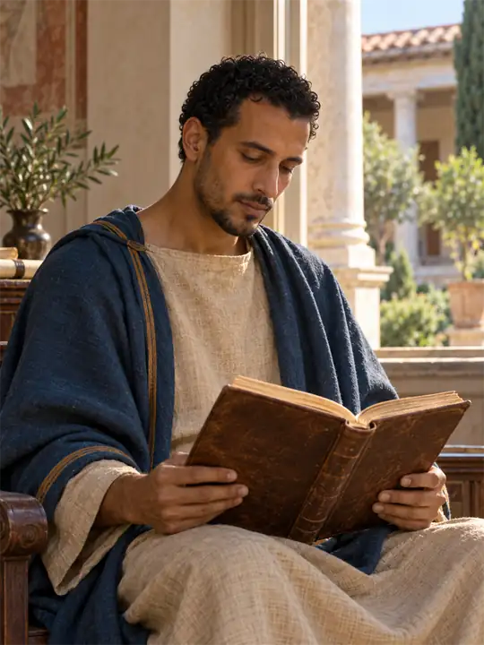 Saint Augustine, an artistic recreation