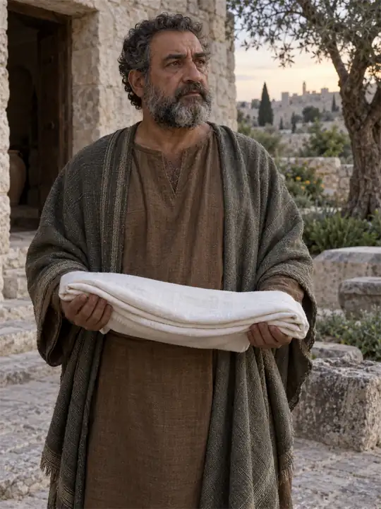Joseph of Arimathea, an artistic recreation