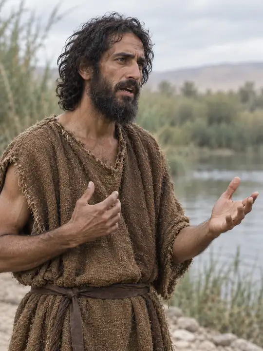 John the Baptist, an artistic recreation