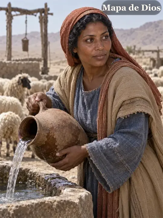 Zipporah, an artistic recreation