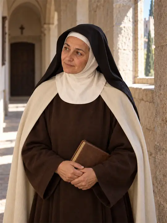Saint Teresa of Avila, an artistic recreation